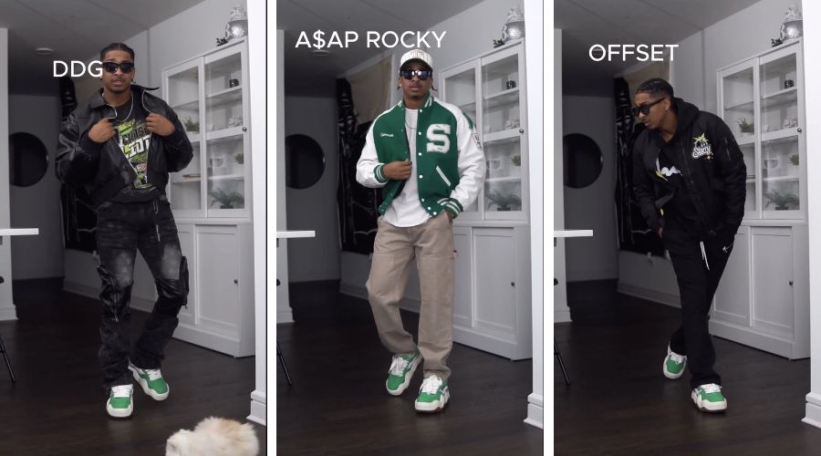 Explore Rapper-Inspired Styles with xHEYDAY's Triple Wavy