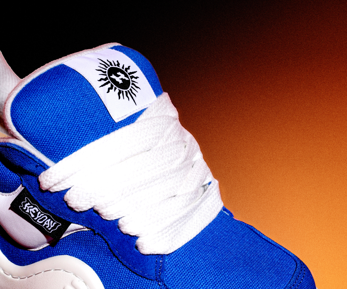 【XHEYDAY】Wavy スリッポンスニーカー 国内発送・関税送料込 XHEYDAY Triple Wavy Blue
