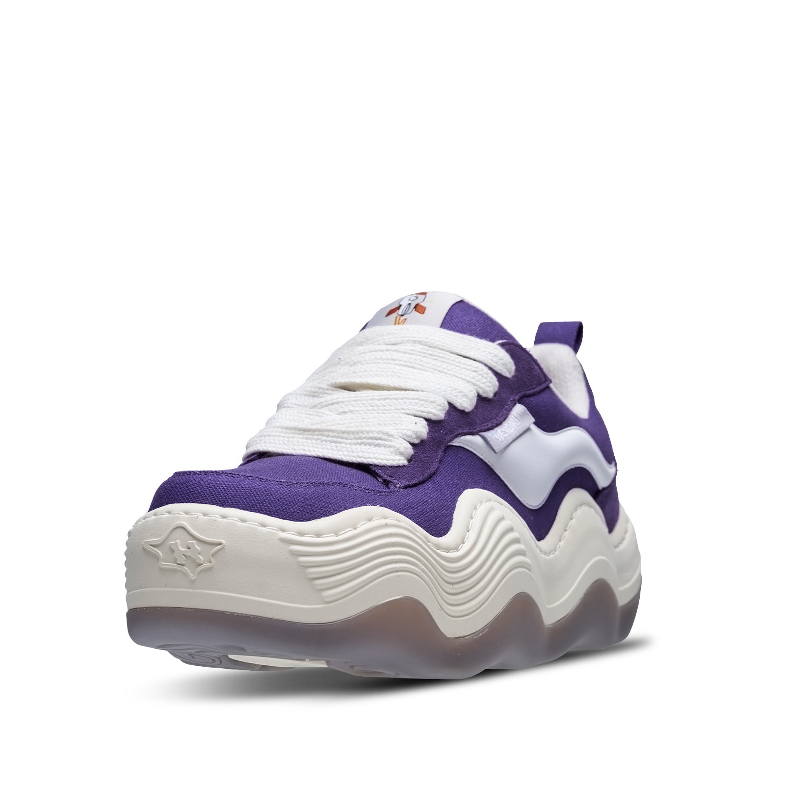 xHeyday Street Style Sneaker Triple Wavy Purple Rocket