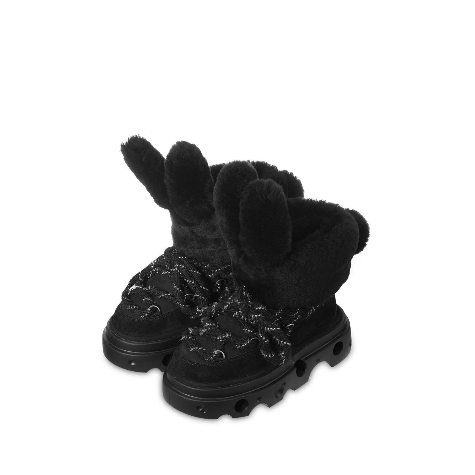 xVESSEL x Luxe x XHEYDAY Cheese Sole Bunny Boots