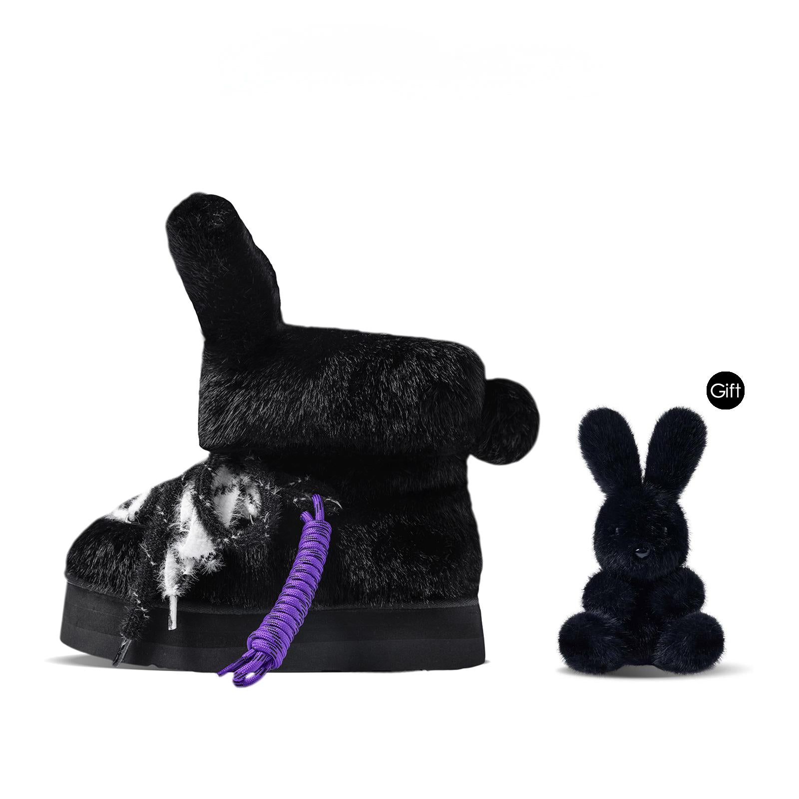 xVESSEL x Luxe x XHEYDAY Bunny Boots