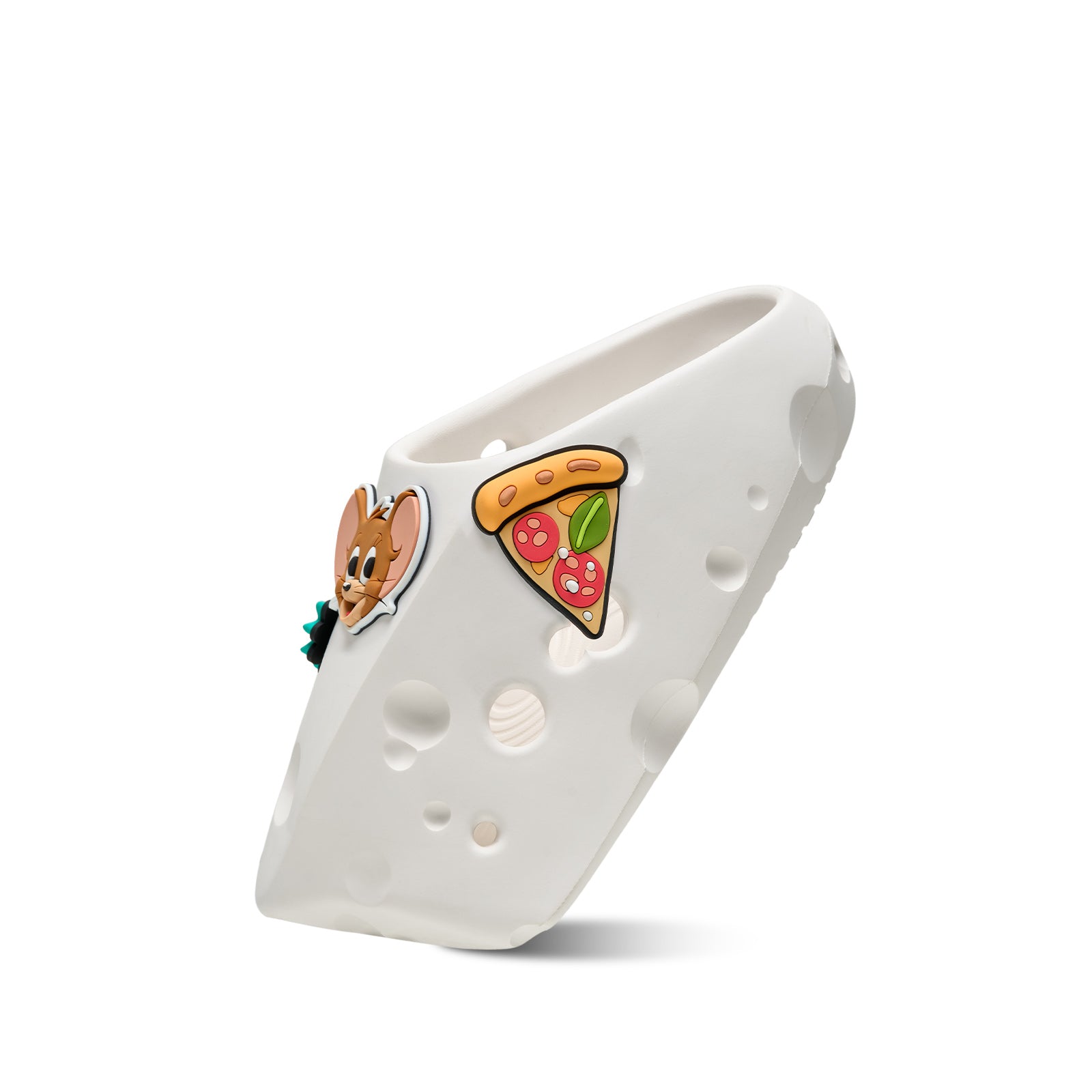 XHEYDAY x Tom & Jerry Cheese Slip On White