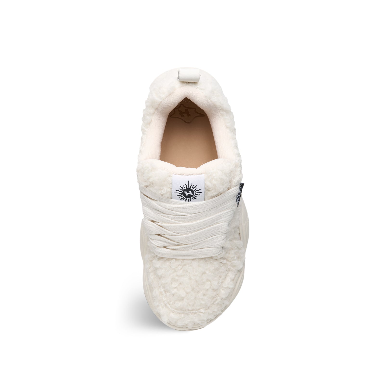 国内で当店のみ XHEYDAY シューズ ホワイト フリース XHEYDAY Triple Wavy White Fleece