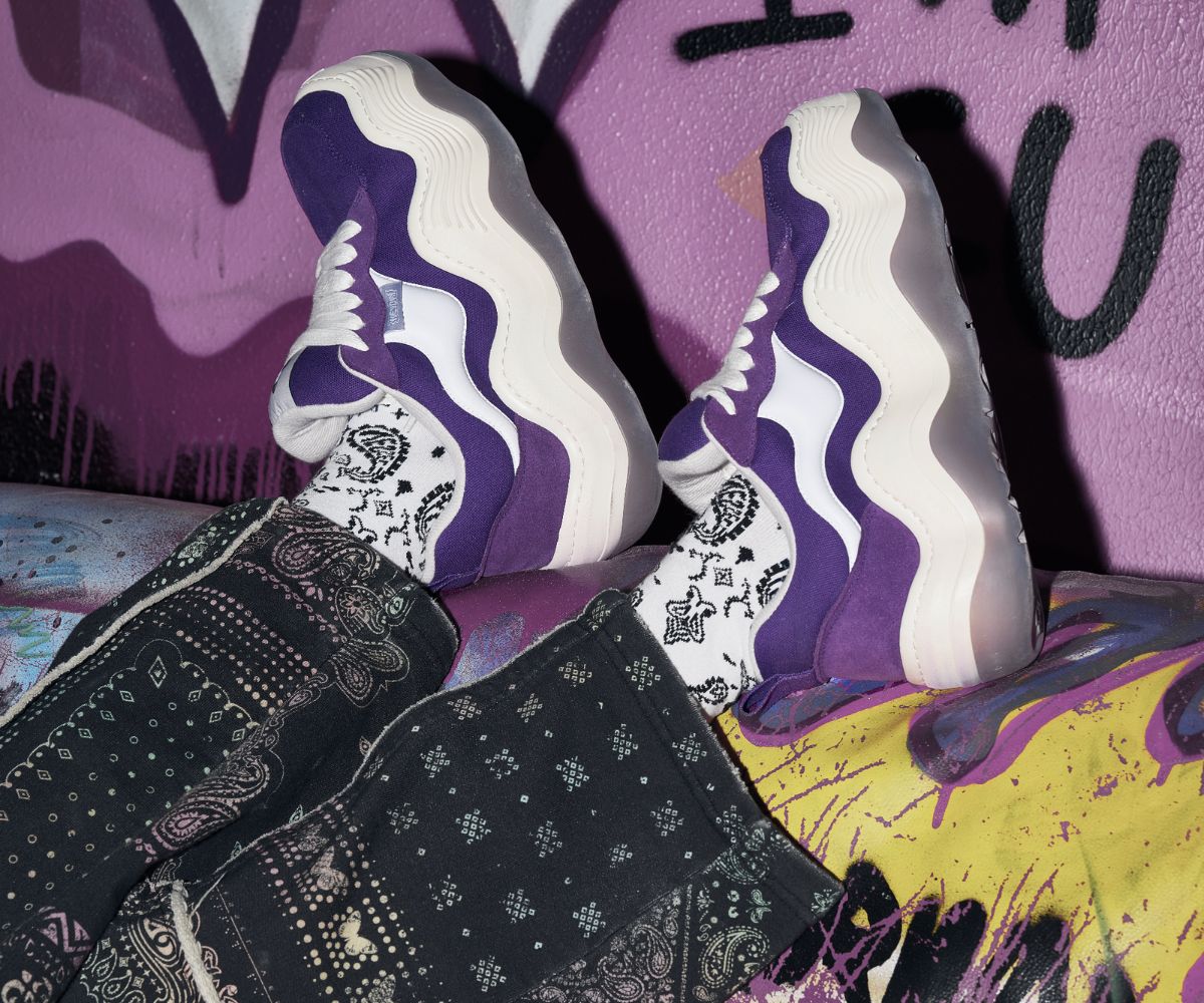 xHeyday Street Style Sneaker Triple Wavy Purple Rocket