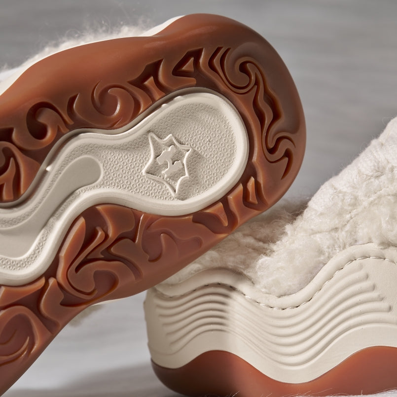 国内で当店のみ XHEYDAY シューズ ホワイト フリース XHEYDAY Triple Wavy White Fleece
